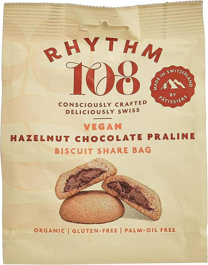 108 Rhythm Hazelnut Chocolate Praline Biscuits thumbnail 1