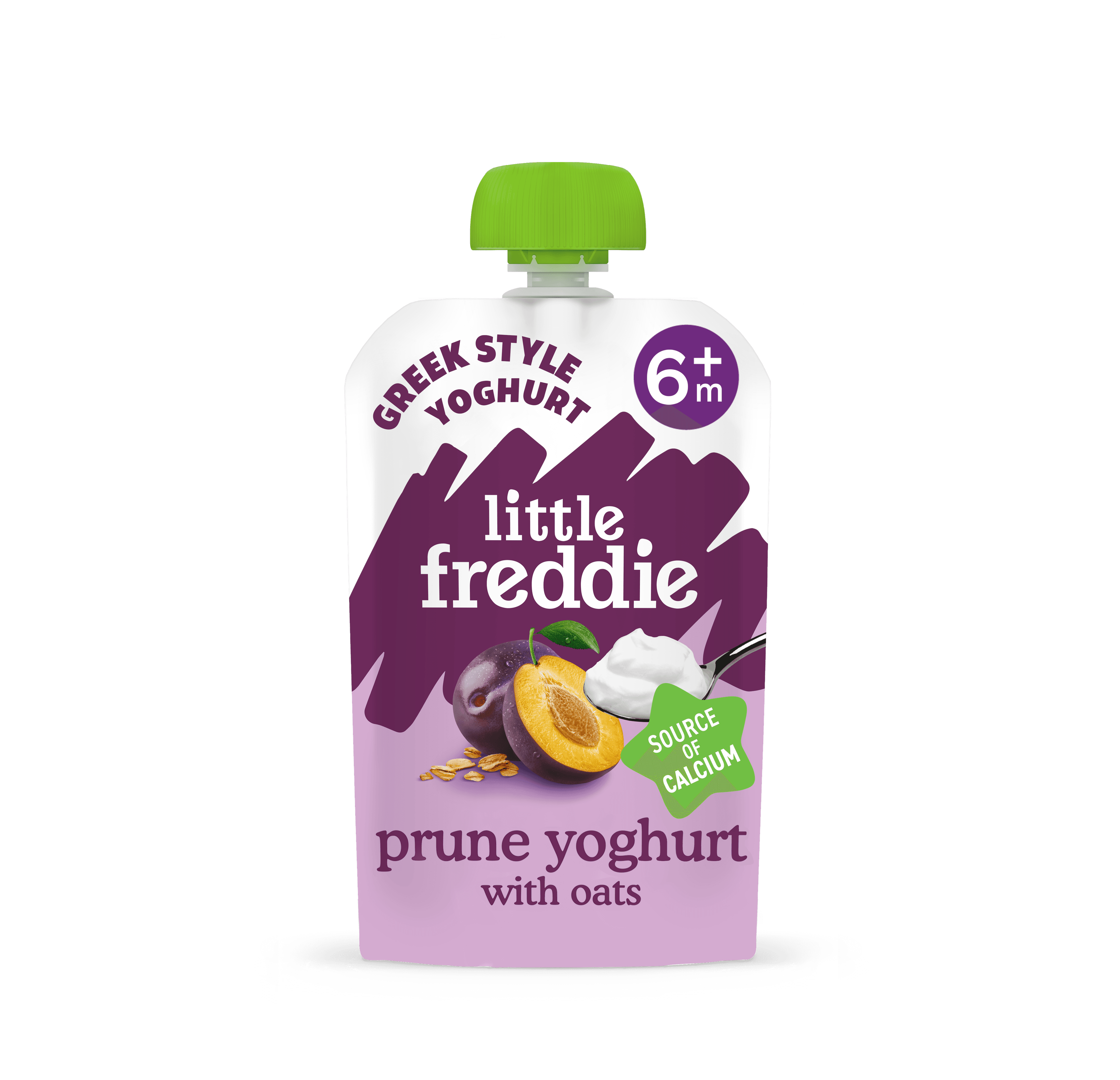 Little Freddie Prune Greek Style Yoghurt with Oats thumbnail 1