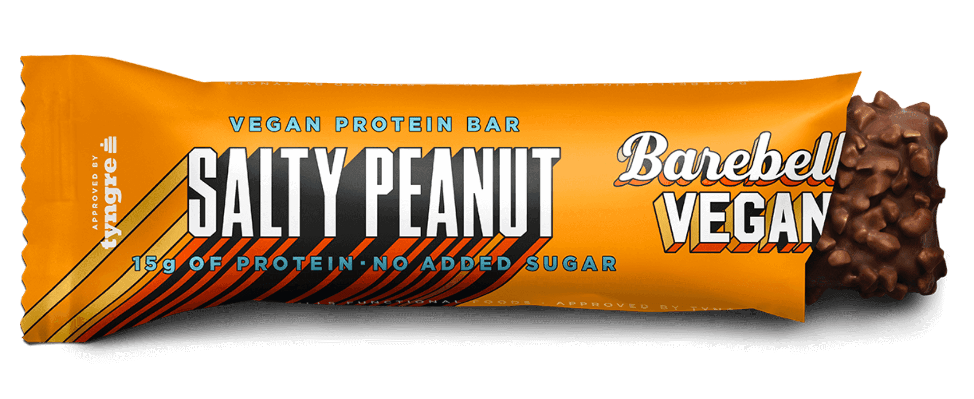 Barebells Vegan Salty Peanut Protein Bar 55g thumbnail 1
