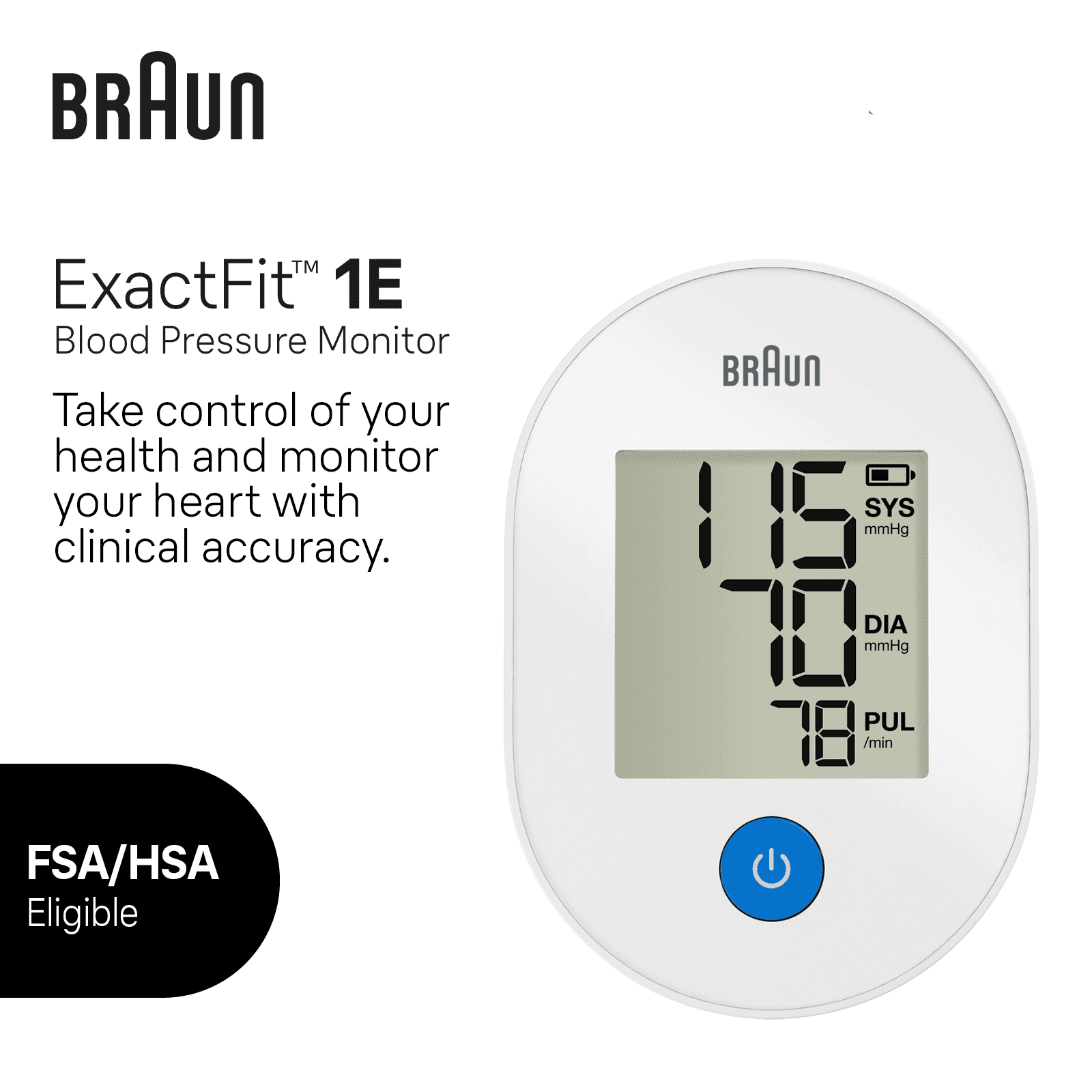 Braun ExactFit® 1E Upper Arm Blood Pressure Monitor thumbnail 2