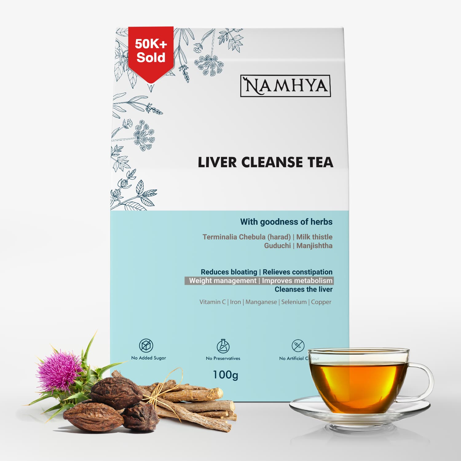 Namhya Liver cleanse Tea bag 100g