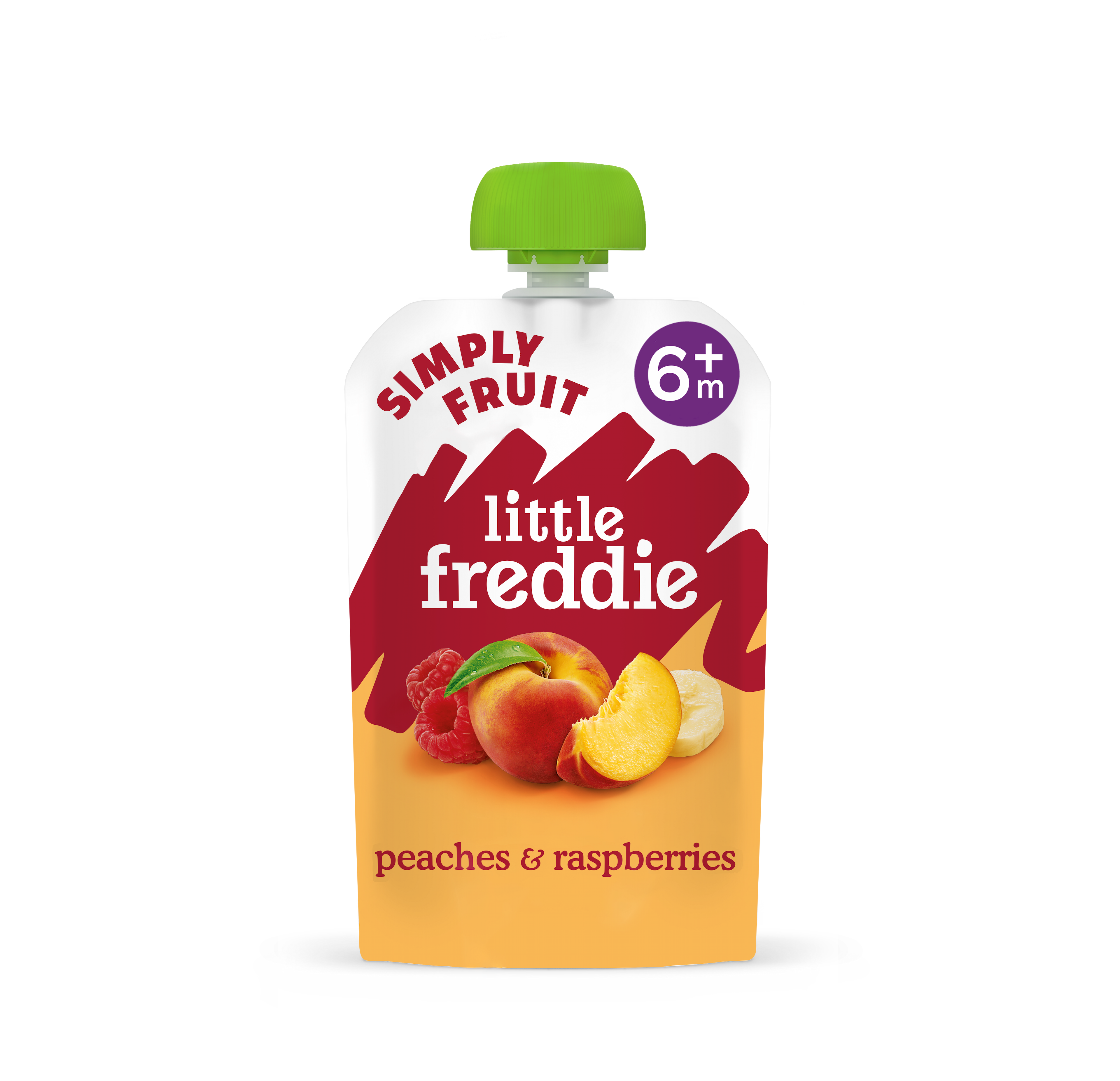 Little Freddie Fruit Juicy Peaches & Raspberries