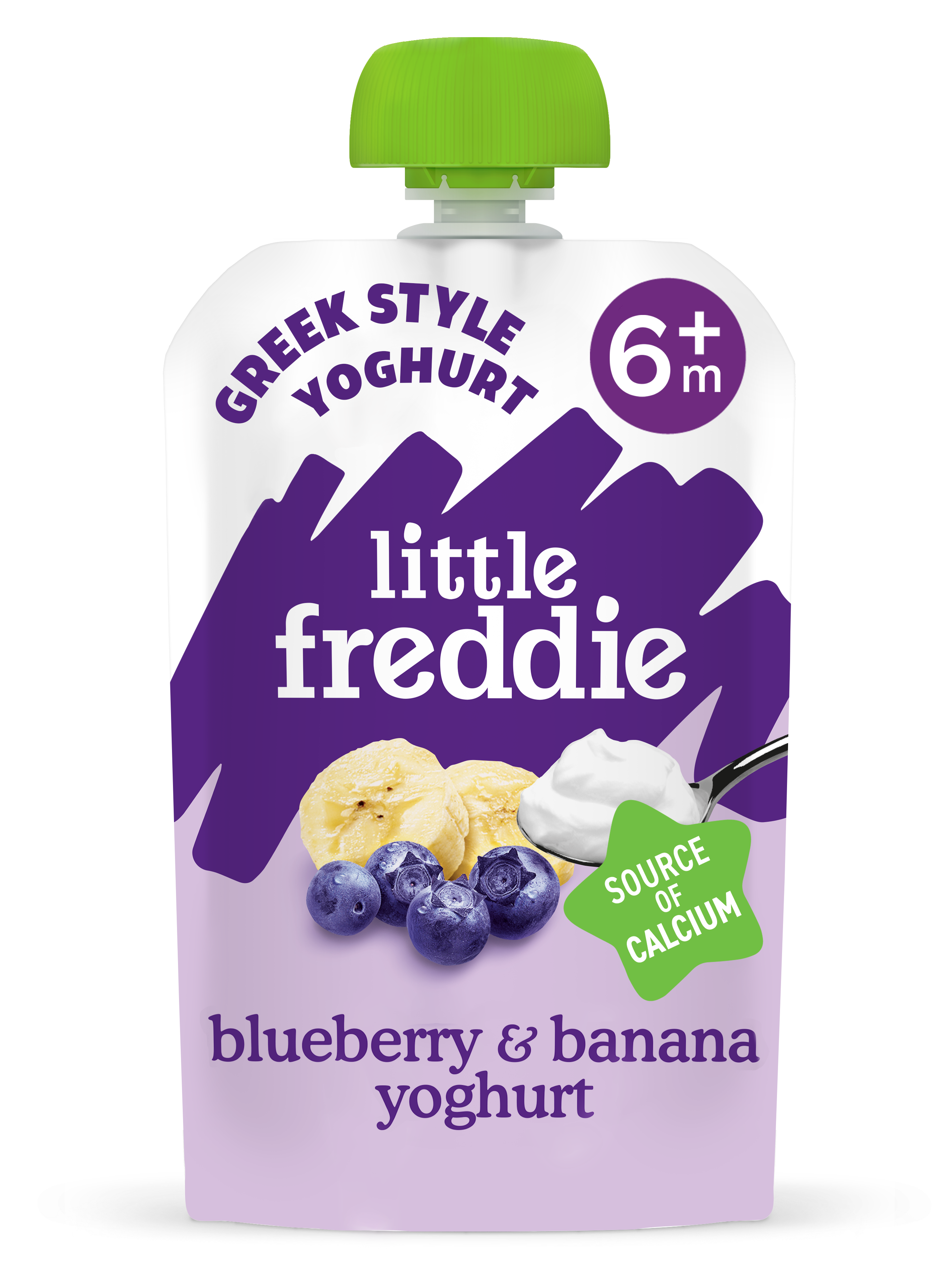 Little Freddie Yogurt Creamy Blueberry & Banana Greek Style Yoghurt