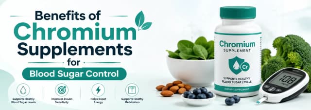 Benefits of Chromium Supplements for Blood Sugar Control
